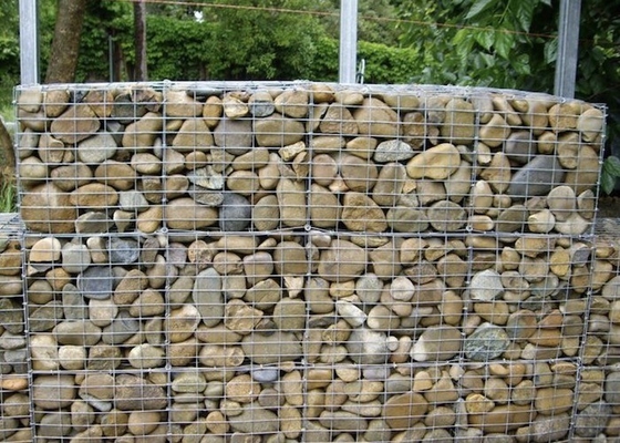 confiable durable resistente del muro de contención de la cesta de los 2x1x0.5m Gabion soldado con autógena