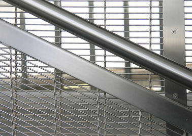 Longitud tejida decorativa del metro de la malla de alambre 1 - 30 de la fachada arquitectónica