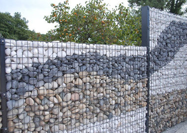 Cestas decorativas flexibles de Gabion/longitud de piedra del metro de la cerca 1 - 5 de Gabion