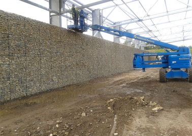 Cestas flexibles de Gabion del muro de contención/jaula económica del alambre de la pared de piedra
