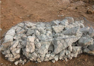 Defienda las jaulas/de la pared de Gabion de las inundaciones las jaulas cubiertas Pvc de la piedra de Gabion