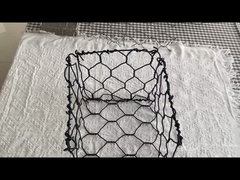 Cajas de gabión galvanizadas de revestimiento de PVC para estabilización y protección