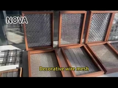 Latón de alta resistencia decorativo del paño de alambre de la prueba durable del moho