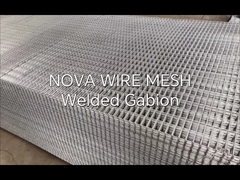 Gabión soldado de aleación de zinc y aluminio - 275 g/m2 Revestimiento para resistencia a condiciones climáticas extremas