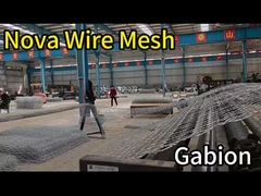 malla de gabión de alta calidad para la protección de las laderas de las carreteras y la restauración ecológica, hecha de bajo contenido de carbono