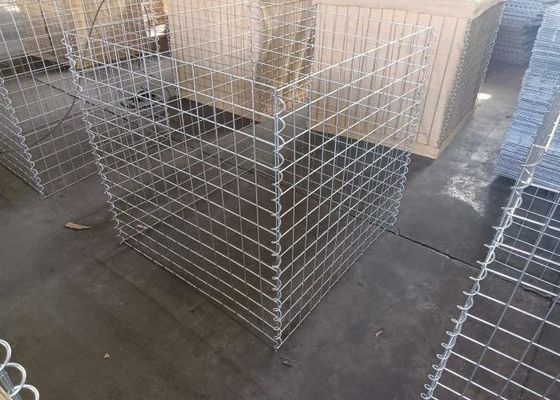 Barreras de arena itar recubiertas de 50x50mm Zn para aplicaciones itares y de defensa