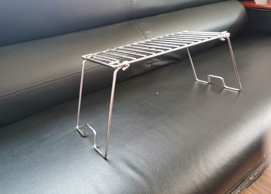Del Sus 316 de la barbacoa de la parrilla de Mesh High Heat Resistance Customized del tamaño palillo resistente no