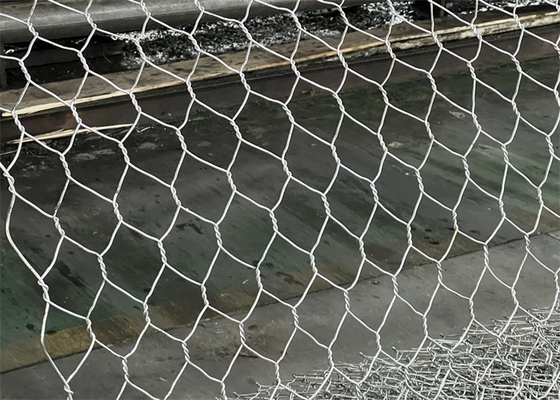 Galfan Metal Gabion Cestas de 3,0 mm de diámetro de alambre