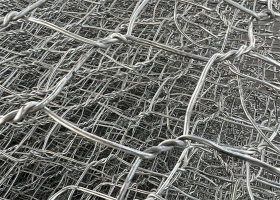 50mm X 50mm Gabion control de malla de alambre y guía de agua o inundación