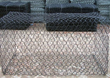 PVC hexagonal Gabion revestido diámetro de alambre de 2,0 - 5,0 ímetros ISO9001 aprobado