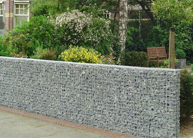 El cinc pesado cubrió la forma galvanizada de la perforación rectangular de la cesta de la pared para los jardines/los parques