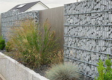 Forma sumergida caliente de la perforación rectangular de Gabions de la malla soldada con autógena para el revestimiento arquitectónico