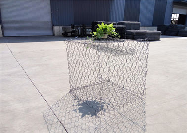 Torsión hexagonal tejida durable del triple de la caja de Gabion que teje simple montado