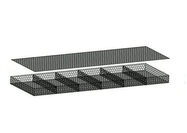 Colchones hexagonales torcidos doble de Gabions y de  tamaño de 60 * 80 ímetros