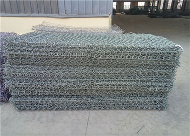Las cestas hexagonales de Gabion del metal llevan - resistente para la protección de la erosión de suelo