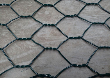 El PVC cubrió la caja hexagonal de Gabion para el control de la erosión/el colchón de Gabion