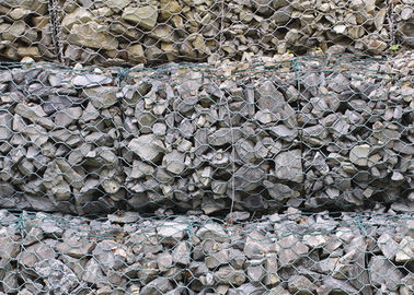 Jaula galvanizada de la piedra de Gabion para la protección de la erosión y el suelo de la retención