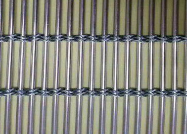 Malla metálica decorativa de los SS para las cabinas pantalla, del elevador pañería tejida arquitectura