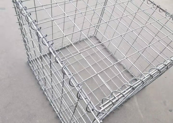 Caja de gabión de seguridad Barreras defensivas itares llenas de arena