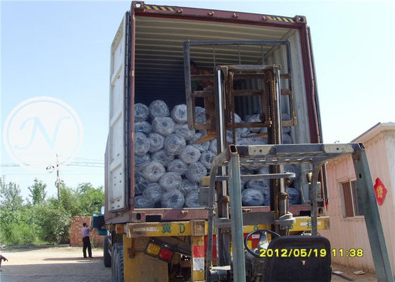 El electro galvanizó el alambre plano doble de la maquinilla de afeitar del abrigo de la torsión 50kg