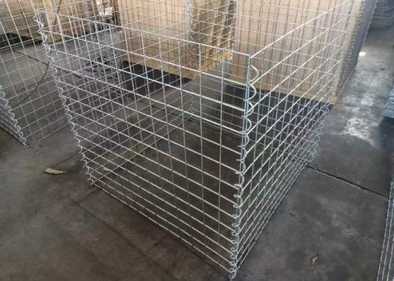 Barreras de arena itar recubiertas de 50x50mm Zn para aplicaciones itares y de defensa