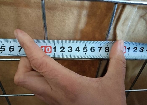 Asegurar y paisajismo hecho fácil soldado caja de gabión barreras itares defensivas 76.2 X 76.2 mm 4.0 mm