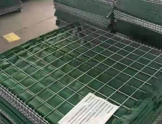 Barrera defensiva itar recubierta de Zn y solución económica para la defensa