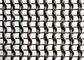 Metal tejido malla decorativa de la pañería del acero inoxidable 304 arquitectónico