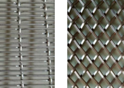 Customizable Stainless Steel Mesh Screen with Interlocked Ring Mesh and 1.0 mm 2.0 mm Wire Diameter