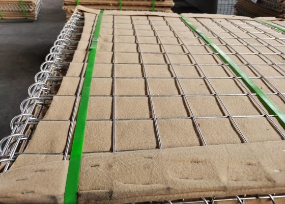 barreras de intensidad alta del 1mx2m Clashproof Gabion usadas para los fortalecimientos itares