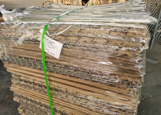 barreras de intensidad alta del 1mx2m Clashproof Gabion usadas para los fortalecimientos itares