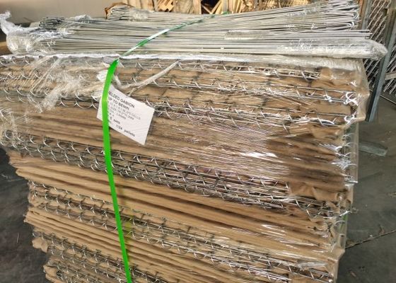 barreras de intensidad alta del 1mx2m Clashproof Gabion usadas para los fortalecimientos itares