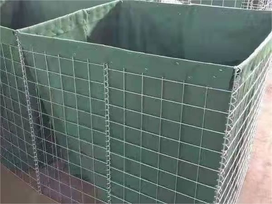 Barreras defensivas de tipo pared defensiva soldada recubierta de zinc para pared de arena itar o control de inundaciones