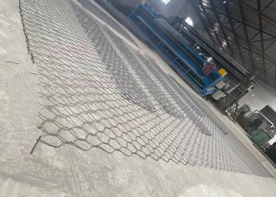 Cestas de gabión metálico con un alto recubrimiento de zinc / método de construcción fácil Certificado ISO9001