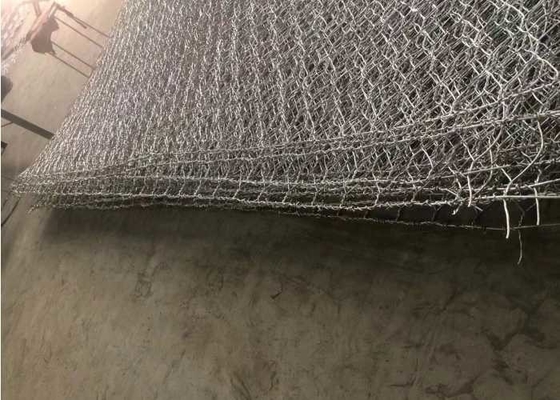 resistencia cubierta/galvanizada del Pvc de 2.8m m de Gabion de las cestas del moho