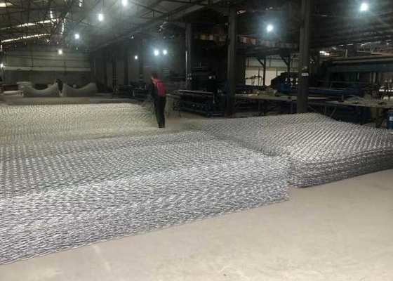 El Pvc cubrió Eco  Gabion Mattress Slope Protection amistoso