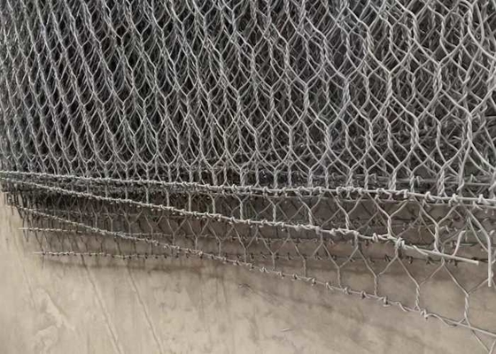 Agujero del galvanizado 220-240g/M2  Gabion Mattress 60*80m m