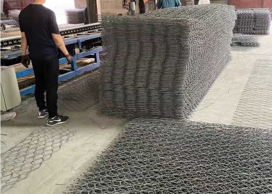 colchones galvanizados 4.0m m de Gabion 60x80m m Mesh Size