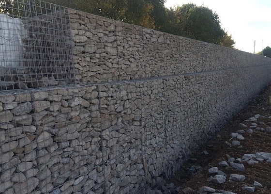 Mesh Gabions For Slope Protection soldado con autógena moho anti galvanizado