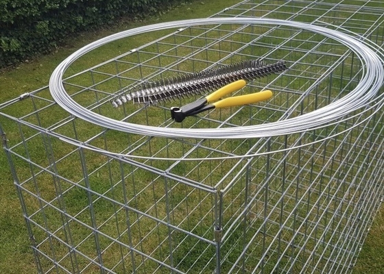 Mesh Gabions For Slope Protection soldado con autógena moho anti galvanizado