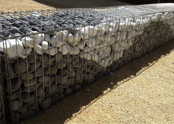 vida útil larga soldada con autógena artículo de las cestas de Gabion de 2.0m m en área de la decoración