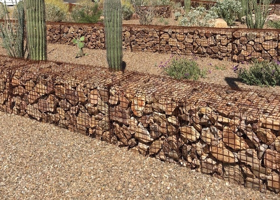 Las cestas amistosas de Gabion del muro de contención de Eco galvanizaron los paneles soldados con autógena del alambre de acero