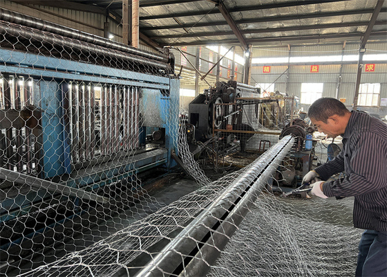 50mm X 50mm Gabion control de malla de alambre y guía de agua o inundación
