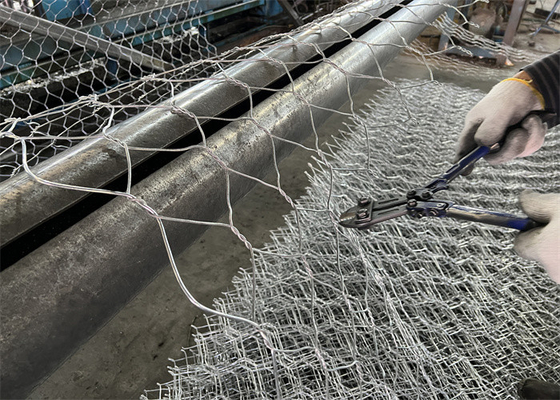 2.0mm-4.0mm Diámetro malla de alambre de gabión para un alto rendimiento