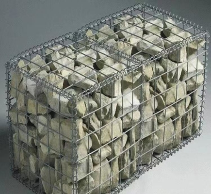 Cajera de malla soldada hexagonal para paredes de apoyo