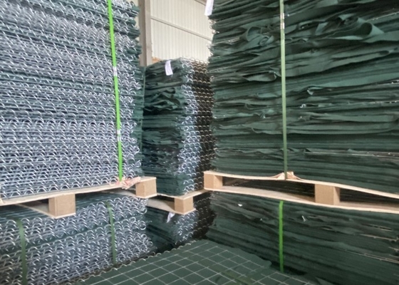 5.0 mm Panel de alambre de malla Barrera itar con 300 g/m2 de peso de tejido de geotextil