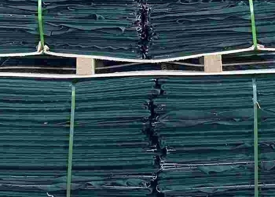 Barreras de arena galvanizadas en caliente para itares Sistema de malla de alambre espiral con tela de geotextil