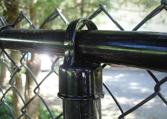 Rollo a medida acero carbono romboide enlace de cadena malla de cerca para residencial o de granja