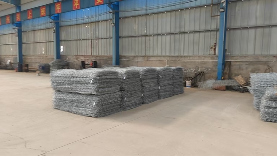 Cestas galvanizadas de gabión para protección de orillas y laderas