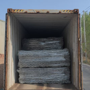 Malla de alambre galvanizado para gaviones de 60x80mm para control de erosión y muros de contención